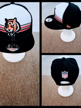 CINCINNATI BENGALS NFL FOOTBALL SNAPBACK HAT.